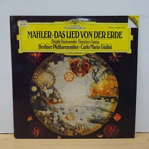 413 459 1 MAHLER The Songs of The Earth BPO CARLO MARIA GIULINI DG STEREO LP EX+ - Picture 1 of 5