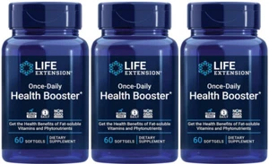 ONCE DAILY HEALTH BOOSTER VITAMINS & NUTRIENTS VIT K E 180 Sogel LIFE EXTENSION - Picture 1 of 11