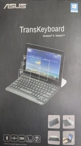 ASUS TRANSKEYBOARD 90xb01ip-bkb0f0 Wireless keyboard Docking per windows/android - Foto 1 di 2