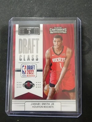 2022-23 Panini Contenders JABARI SMITH JR Draft Class Insert RC #4 ROCKETS - Image 1 of 2