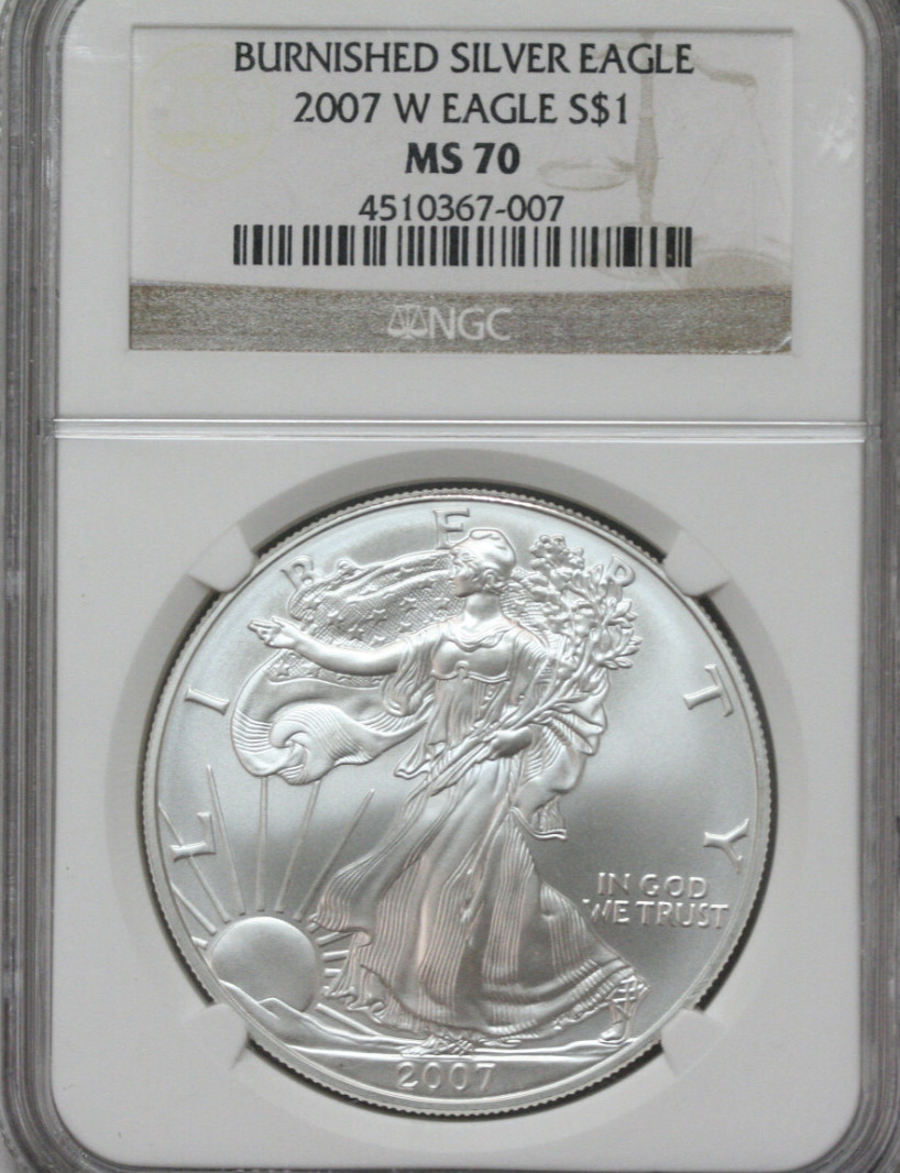 2007 W Silver Eagle Ms70 for sale | eBay