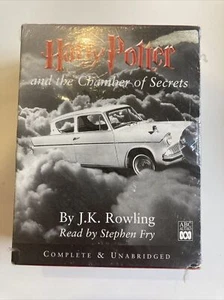 Harry Potter and the Chamber of Secrets read by Stephen Fry ABC 2000 Sealed Rare - Picture 1 of 6
