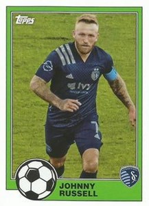 #T81-2 Johnny Russell - Sporting Kansas City - 2021 Topps MLS Soccer - 1981 Thro