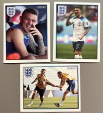 KIERAN TRIPPIER (batch x3 Stickers) #47-49 - One England Panini 2023