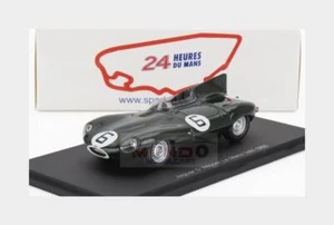 1:43 SPARK Jaguar D-Type #6 Winner Le Mans 1955 Hawthorn Bueb 43LM55 Model - Picture 1 of 2
