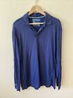 IBKUL Golf Polo Shirt Adult UPF30 Wicking Long Sleeve Men’s Navy Blue M