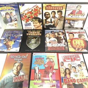 DVD Lot of 11 Comedy Movies - Tropic Thunder, Animal House, Hangover, Anchorman - Picture 1 of 2