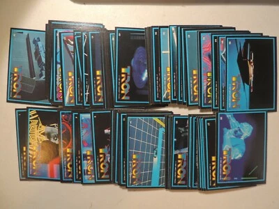 TRON DISNEY FILM SET OF 66 DONRUSS 1981 TRADING CARDS EARLY COMPUTER ANIMATION - Image 1 of 2