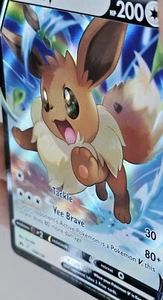 JCC Pokémon Eevee V 108/159 Ultra Raro Corona Zenith Casi Nuevo - Imagen 1 de 15