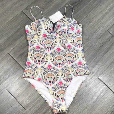 ONDADEMAR NWT 2379/HAV ONE PIECE UNDERWIRE SWIMSUIT size L - Image 1 of 4