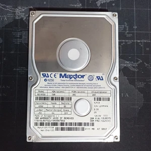 2.1GB Maxtor Diamondmax IDE 2111 MB 82160D2 5200rpm P-ATA HDD 3.5" Hard Drive - Afbeelding 1 van 4