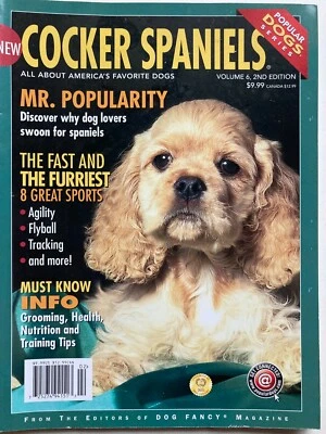 COCKER SPANIELS 2007 POPULAR DOGS SERIES From Dog Fancy Magazine  130 PAGES! Foto 1 de 2