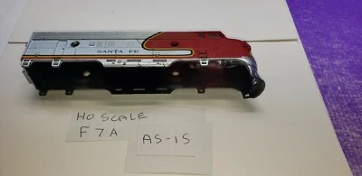 AS IS SHELL ONLY HO SCALE UNBRANDED F7A LOCOMOTIVE SANTA-FE  - Image 1 of 4