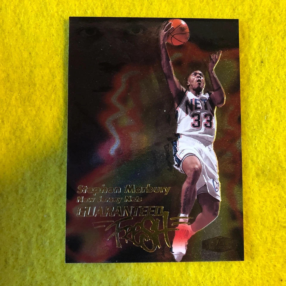 STEPHON MARBURY, ESCAPARATE ESTILO 1999, TARJETA INSERTADA FRESCA GARANTIZADA #7 Foto 1 de 1