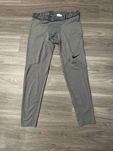 Nike Pro Dri-Fit Compression Pants. Youth XL Gray - Picture 1 of 3