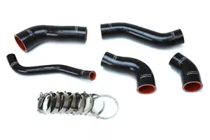 HPS Black Veloster Silicone Intercooler Turbo Hose OEM Replacement 57-1629-BLK - Picture 1 of 4