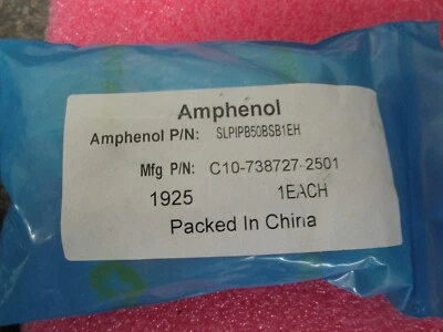 Amphenol SLPIPB50BSB1EH Mfg P/N C10-738727-2501 - Image 1 of 4