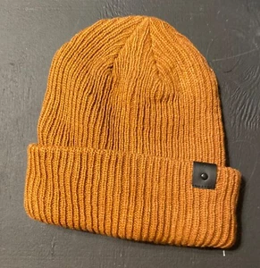 Women's Brown Beanie Hat Standard One Size Warm Winter Hat - Picture 1 of 4