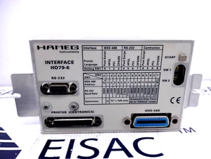 1 STÜCK HAMEG INTERFACE HO79-6 GEBRAUCHT 90 TAGE GARANTIE (SCHNELLER VERSAND) PER DHL ODER FEDEX - Bild 1 von 6