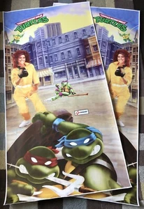 Teenage Mutant Ninja Turtles Arcade Side Art Artwork Overlay TMNT CPO Konami - Bild 1 von 12