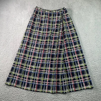 Falda Mujer Lane Bryant Designs 14/16 Multicolor Cuadros Cintura Larga Elastizada 28 Nueva Con Etiquetas Foto 1 de 4