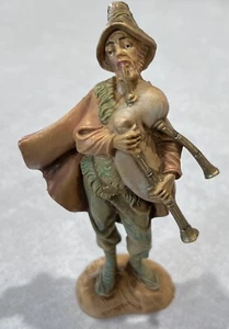 RARE 1983 Fontanini Depose Josiah Bagpipe Nativity Village Figure 5'' 103 MINT! - Picture 1 of 5