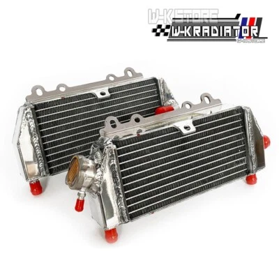 Radiador de aluminio para 1994-2004 KX250 2000 / 1994-2005 Kawasaki KX125 2001 2003 Foto 1 de 4