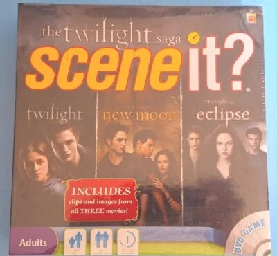 The Twilight Saga Scene it? Twilight New Moon Eclipse New and Sealed Board Game - Image 1 of 4