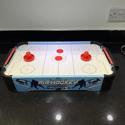 HY-PRO Air Hockey Tabletop Game Portable For Kids Adults  2 Pucks 2 Pushers - Image 1 of 4