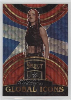 2023 Panini Select WWE Global Icons Red Wave Prizm Alba Fyre #29 - Image 1 of 2