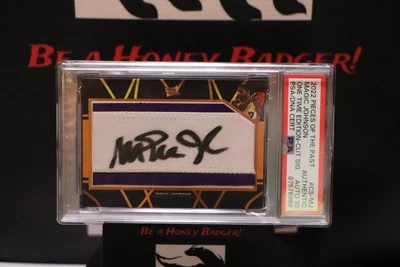 2022 Pieces of the Past Magic Johnson One Time Edition Cut - Image 1 of 2