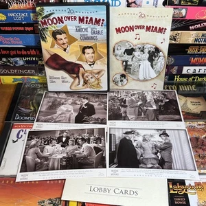 Moon Over Miami 1941 DVD Don Ameche Betty Grable Musical w/ Mini Lobbycards - Imagen 1 de 13