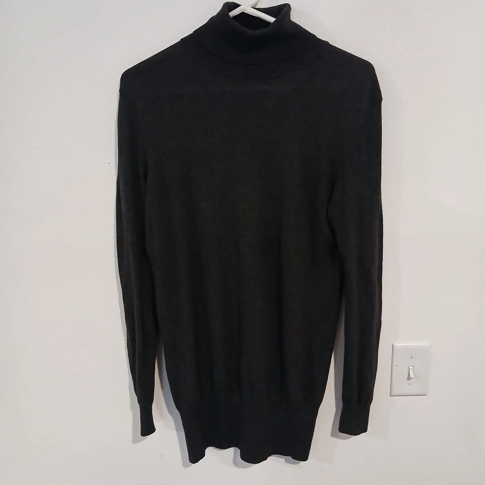 Suéter Moda International Mezcla Algodón Cachemira Cuello Simulado Talla Mediana Foto 1 de 4