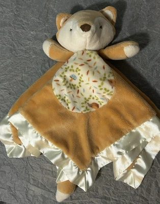 Douglas Baby Cuddle Toy Lil' Snuggler Fox Lovey Security Blanket Woodland Satin - Image 1 of 4