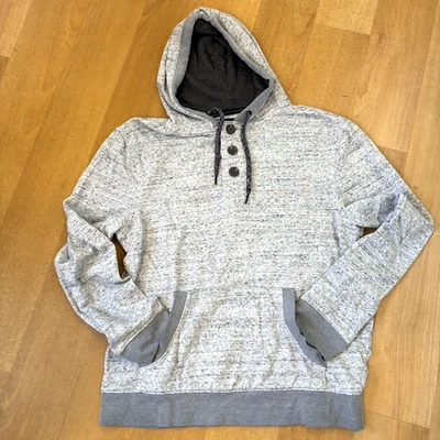 Urban Pipeline Mens M Gray Ultimate Hoodie Pullover Awesomely Soft Pockets Y2K - Image 1 of 4