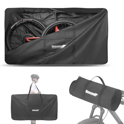 29" Bike Travel Bag Transport Case Waterproof Folding Bike Storage Carry Luggage - Image 1 of 4