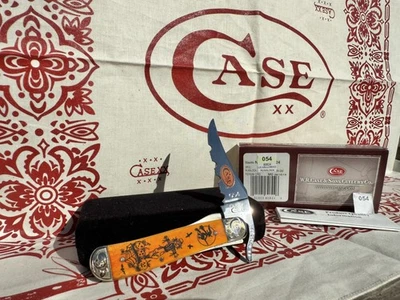 Case XX 80824 Russlock Persim Org 61953 L #54 KARST HALLOWEEN scarecrow 2014 - Image 1 of 4
