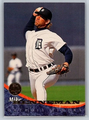 1994 Leaf #183 Mike Henneman Detroit Tigers - Image 1 of 2
