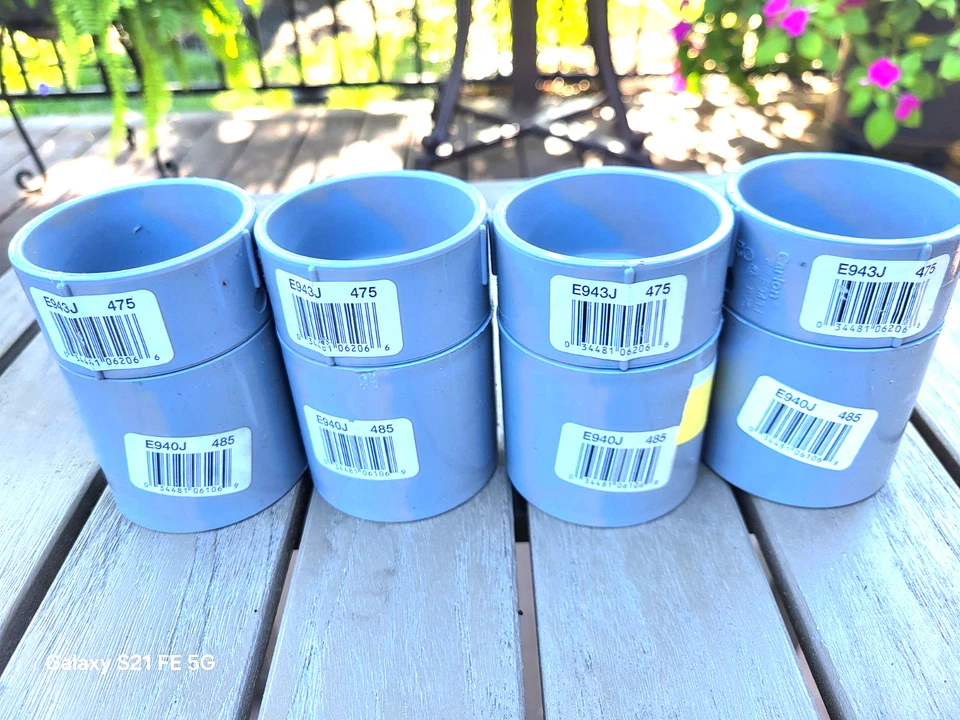 2 Thomas Betts Carlon E943J Sch 40 Non Metallic 2" PVC Male Terminal Adapter