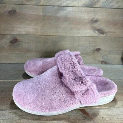 Vionic Marielle Mujer Talla 8 Zapatos Rosa Forrado Piel Zapatillas Confort Foto 1 de 4