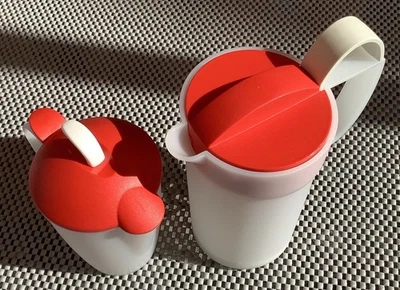 Tupperware Crema Momenti Milchaufschäumer u. Milchkännchen - NEU - Bild 1 von 4