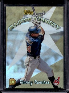 2000 Topps Stars Manny Ramirez All Star Authority #AS10 - Picture 1 of 2