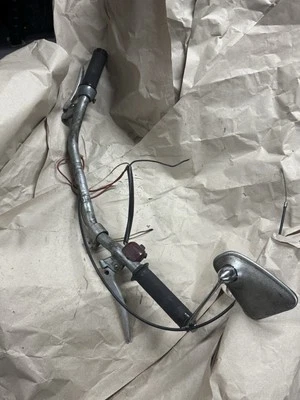 Guidão RARY ORIGINAL (VOLANTE) leme 350 Jawa 360 antigo - Imagem 1 de 4