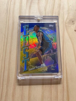 1998-99 年 Topps East/West Refractor Juwan Howard Chris Webber #EW11 Kings Wizards — 第 1/2 张图片