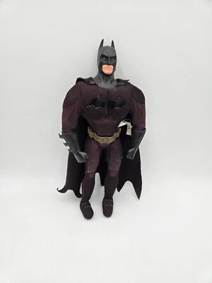 Muñeco de peluche Batman Begins 12" cómic juguete Christian Bale 2005 película DC Mattel Foto 1 de 4