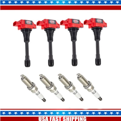 Bobina de encendido y bujías de iridio para Nissan Altima 2007-2013 2,5 L L4 UF549 Foto 1 de 4