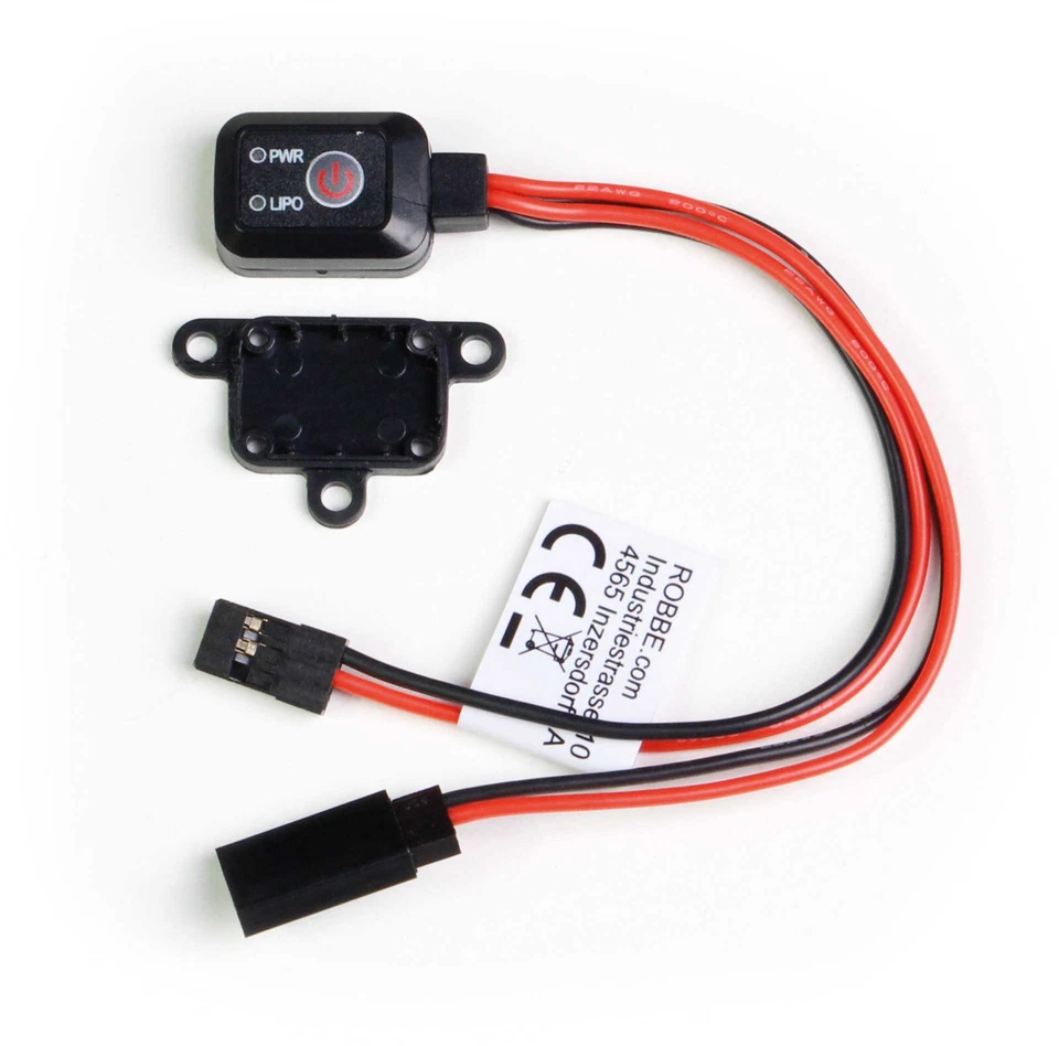 robbe Elektronischer Schalter 4-12V 10A NiXX/2S Lipo, 46329 Günther Modellsport - Bild 1 von 1
