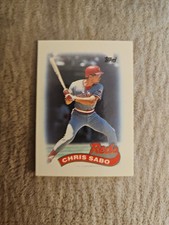 1989 Topps Mini Leaders Baseball Card #13 Chris Sabo