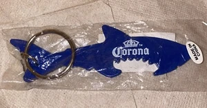 Corona Beer Advertising Metal Keychain Bottle Opener SHARK New In Packaging - Picture 1 of 3