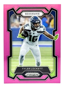 2023 Panini Prizm Pink #264 Tyler Lockett Seattle Seahawks - Picture 1 of 2